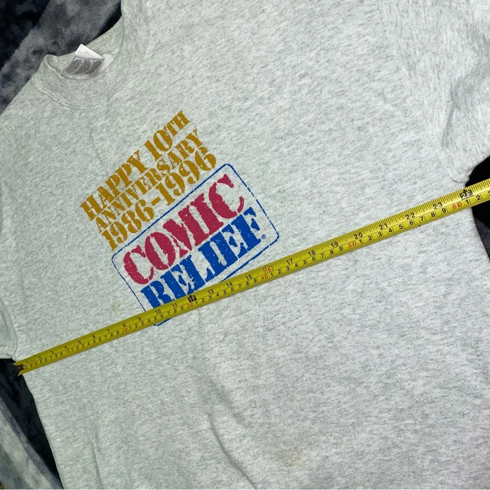 VTG Comic Relief Sweatshirt Mens XL 90s Robin Williams Jim Carrey Bill Cosby HBO